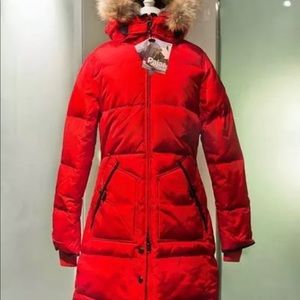 Pajar red coat like new